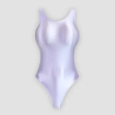 Women's One Piece Gym Swimwear for Competitive Swimming in Apricot Skin - Himpall